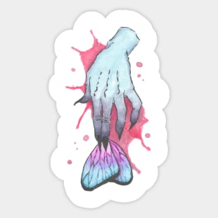 Witches's Hand Sticker